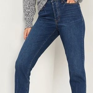 High-Waisted Button-Fly O.G. Straight Cut-Off Jeans for Women $40 (4)